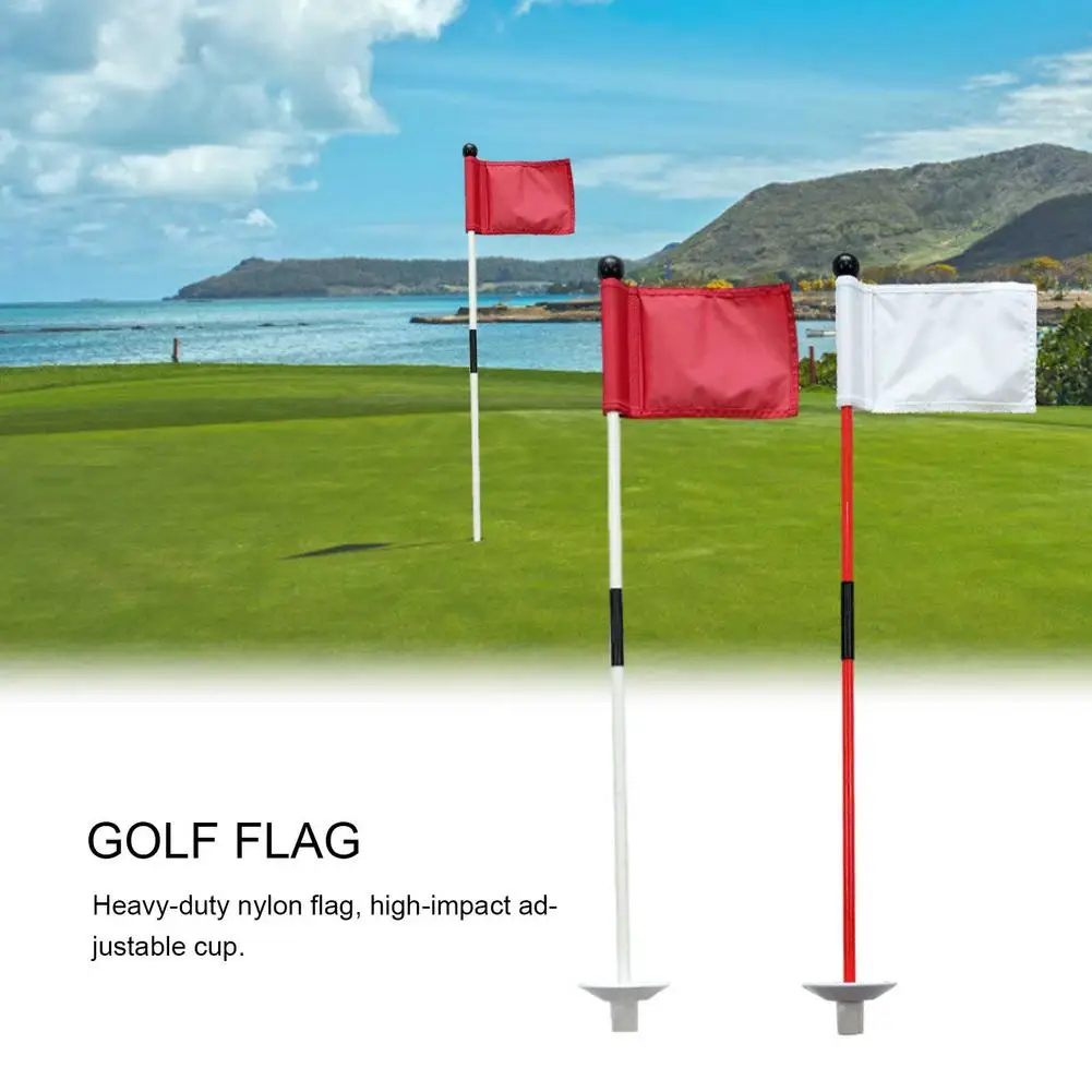 Professional Golf Flagstick Flag Nylon Portable Golf Training Aids Hole Pole Cup Flags Golf Supplies Accessories
Professional Golf Flagstick Flag Nylon Portable Golf Training Aids Hole Pole Cup Flags Golf Supplies Accessories