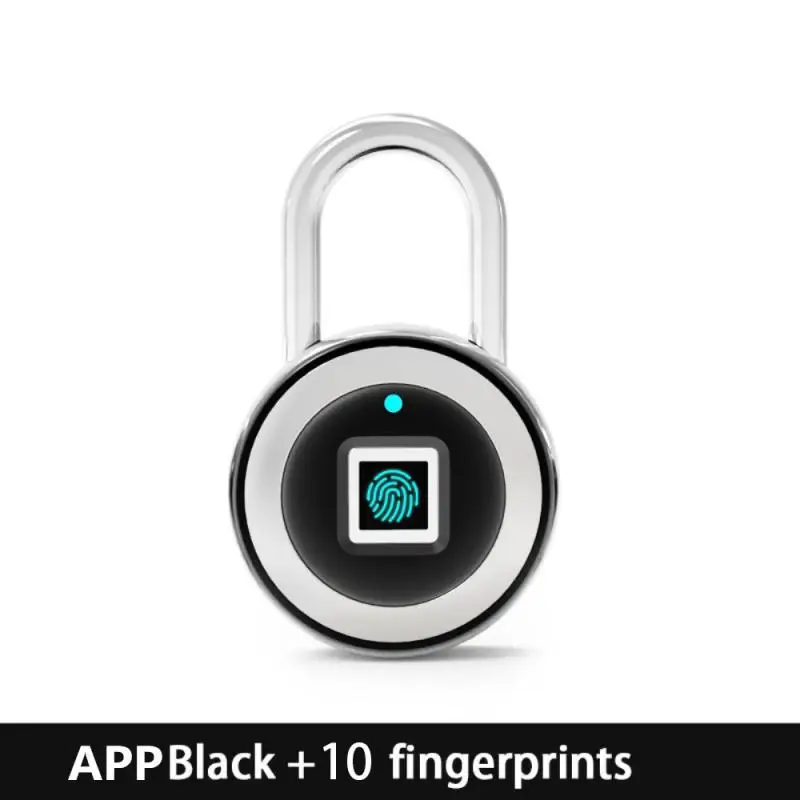 Fingerprint Padlock Lock Electronic Bluetooth Intelligent Waterproof Cabinet Lock work with Tuya/Smart Life Alexa Google Home
Fingerprint Padlock Lock Electronic Bluetooth Intelligent Waterproof Cabinet Lock work with Tuya/Smart Life Alexa Google Home