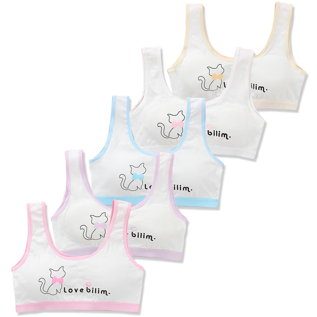 Young Girls Cotton Puberty Training Bras Sport Kids Students Tops Tanks Girls Teen Underwear Bras Children for 8-18 Years Old
Young Girls Cotton Puberty Training Bras Sport Kids Students Tops Tanks Girls Teen Underwear Bras Children for 8-18 Years Old