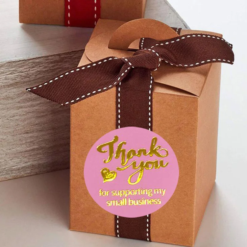 500pcs 1" Pink Gold Foil Thank You For Supporting My Small Business Lable Stickers Paper For Wedding Party Gift Card Decoration
500pcs 1" Pink Gold Foil Thank You For Supporting My Small Business Lable Stickers Paper For Wedding Party Gift Card Decoration