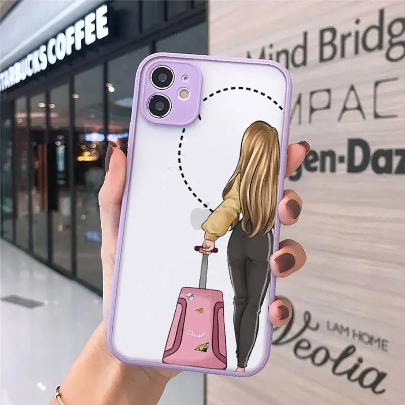 Girls Bff Best Friends Forever Phone Case For iPhone 12 11 Mini Pro XR XS Max 7 8 Plus X Matte transparent Purple Back Cover
Girls Bff Best Friends Forever Phone Case For iPhone 12 11 Mini Pro XR XS Max 7 8 Plus X Matte transparent Purple Back Cover
