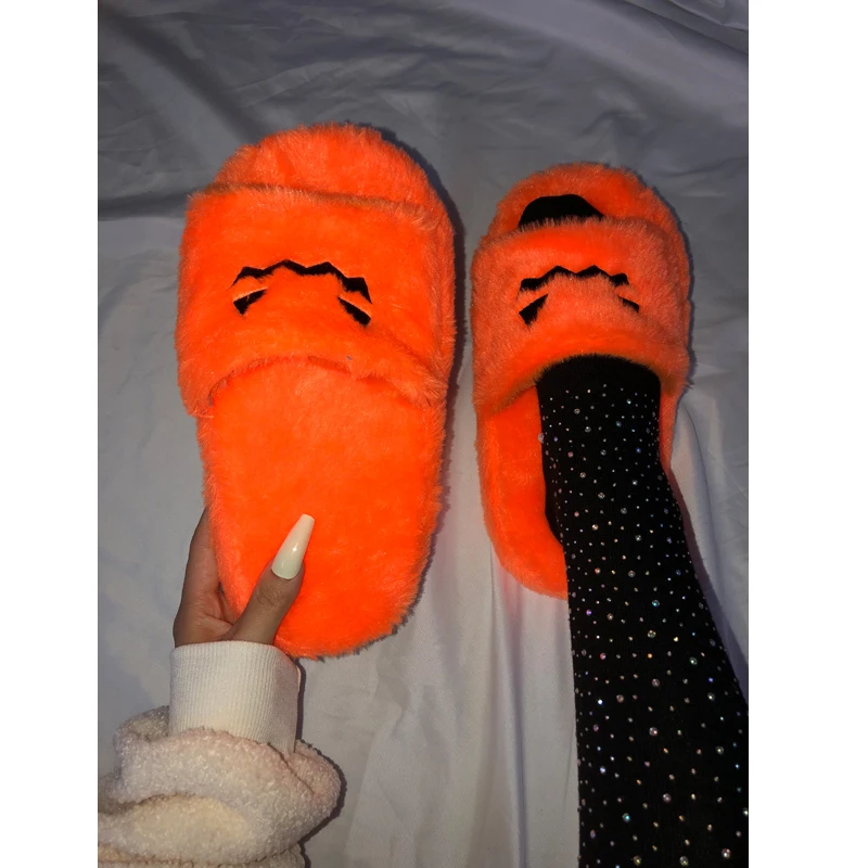 Fashion Woman Plush Slippers Outdoor Leisure Open Toe Women's Shoes Autumn Comfortable Women's Shoes Plus Size
Fashion Woman Plush Slippers Outdoor Leisure Open Toe Women's Shoes Autumn Comfortable Women's Shoes Plus Size