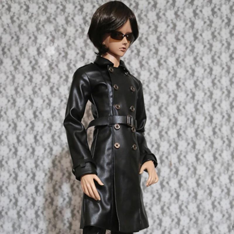 M1013 children handmade toy 1/6 1/3 1/4 uncle Doll clothes BJD/SD doll props Accessories clothes Black leather trench coat 1pcs
M1013 children handmade toy 1/6 1/3 1/4 uncle Doll clothes BJD/SD doll props Accessories clothes Black leather trench coat 1pcs