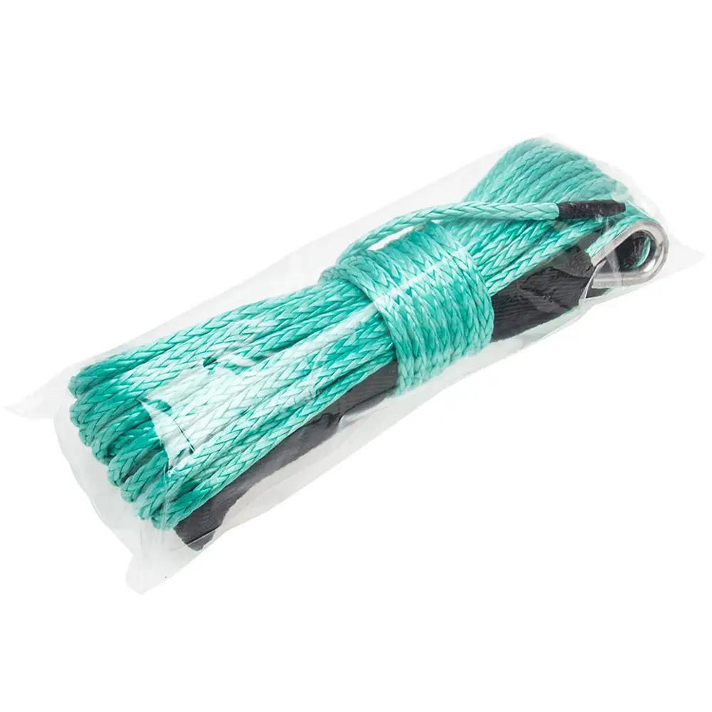 CARBOLE Green Synthetic Winch Rope Line Cable 6mm x 15m Heavy Duty 10000ibs UHMWPE Rope With Sheath Car Accessories
CARBOLE Green Synthetic Winch Rope Line Cable 6mm x 15m Heavy Duty 10000ibs UHMWPE Rope With Sheath Car Accessories