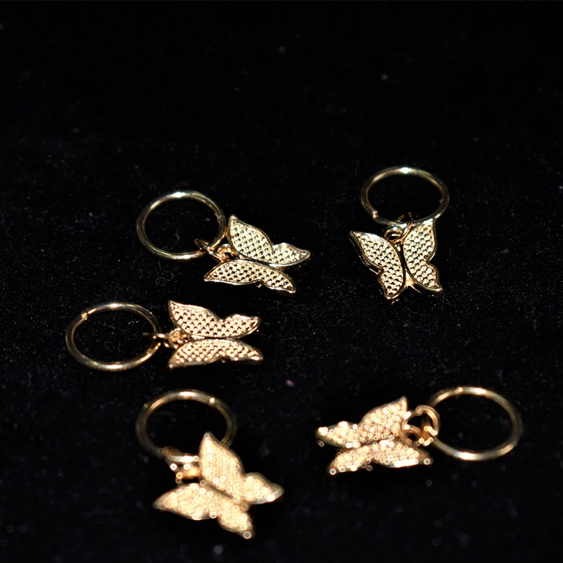 5Pcs Butterfly Leaf Pendant Hair Clip For Women Braid Trendy Metal Hair Rings Western Style Hair Accessories Girls DIY Headdress
5Pcs Butterfly Leaf Pendant Hair Clip For Women Braid Trendy Metal Hair Rings Western Style Hair Accessories Girls DIY Headdress