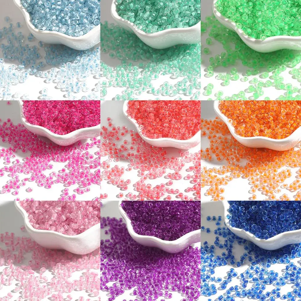 New Hot sale 150-1000pcs Dia 2 3 4mm Color Luster Crystal Beads Super Small Czech Glass Beads Spacer Beads For Jewelry Making
New Hot sale 150-1000pcs Dia 2 3 4mm Color Luster Crystal Beads Super Small Czech Glass Beads Spacer Beads For Jewelry Making