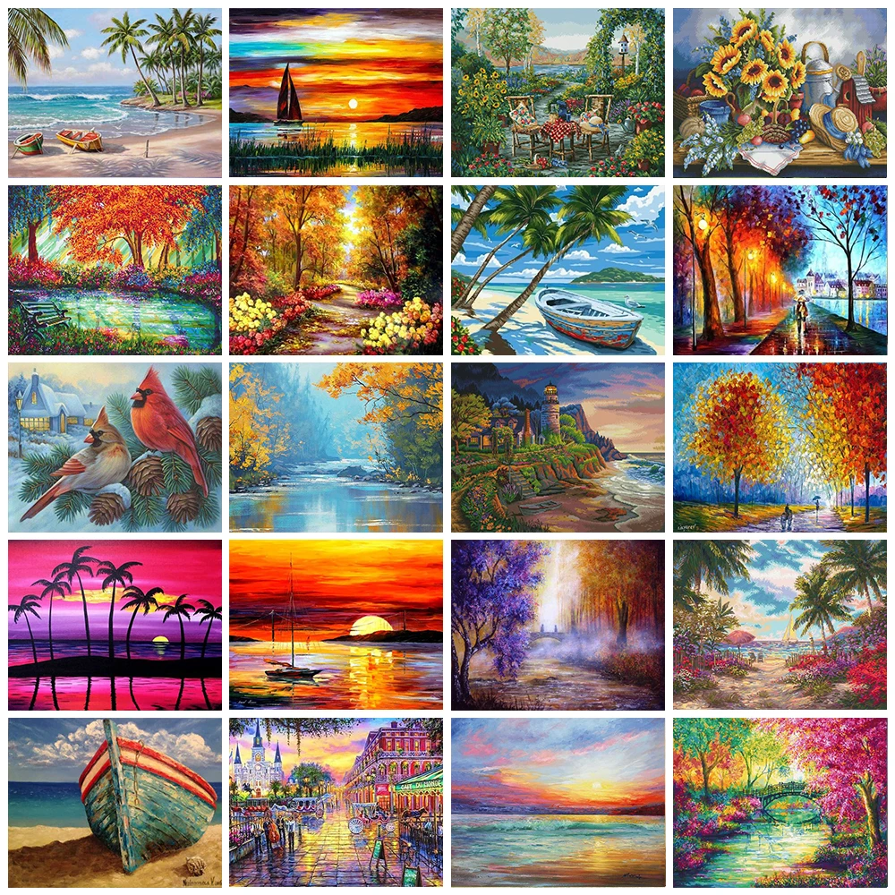 Round 5D Diamond Painting Sunset Scenery Tree Diamond Embroidery Animal Bird Mosaic Seaside Landscape Art Cross Stitch Kit Decor
Round 5D Diamond Painting Sunset Scenery Tree Diamond Embroidery Animal Bird Mosaic Seaside Landscape Art Cross Stitch Kit Decor