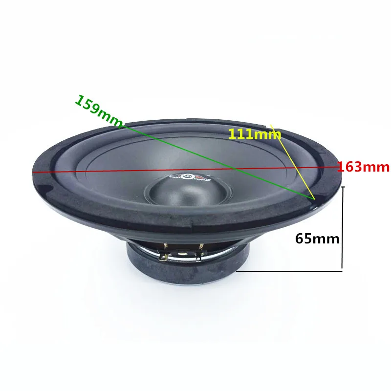 I KEY BUY 6.5Inch 300W 4Ohm Louder Speaker Front Back Door Car Speakers Home Theater Music Stereo Midrange
I KEY BUY 6.5Inch 300W 4Ohm Louder Speaker Front Back Door Car Speakers Home Theater Music Stereo Midrange