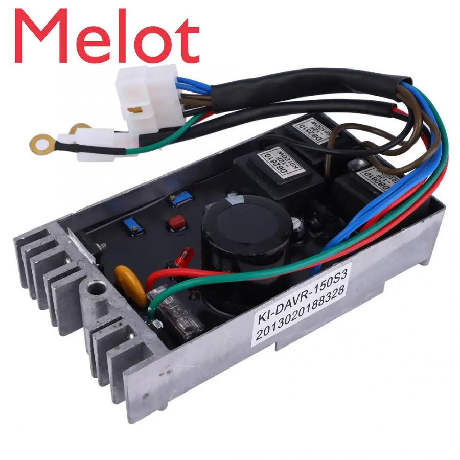 KI-DAVR 150S3 AVR Generator Automatic Voltage Regulator for 15KW Three Phase Generator Parts
KI-DAVR 150S3 AVR Generator Automatic Voltage Regulator for 15KW Three Phase Generator Parts