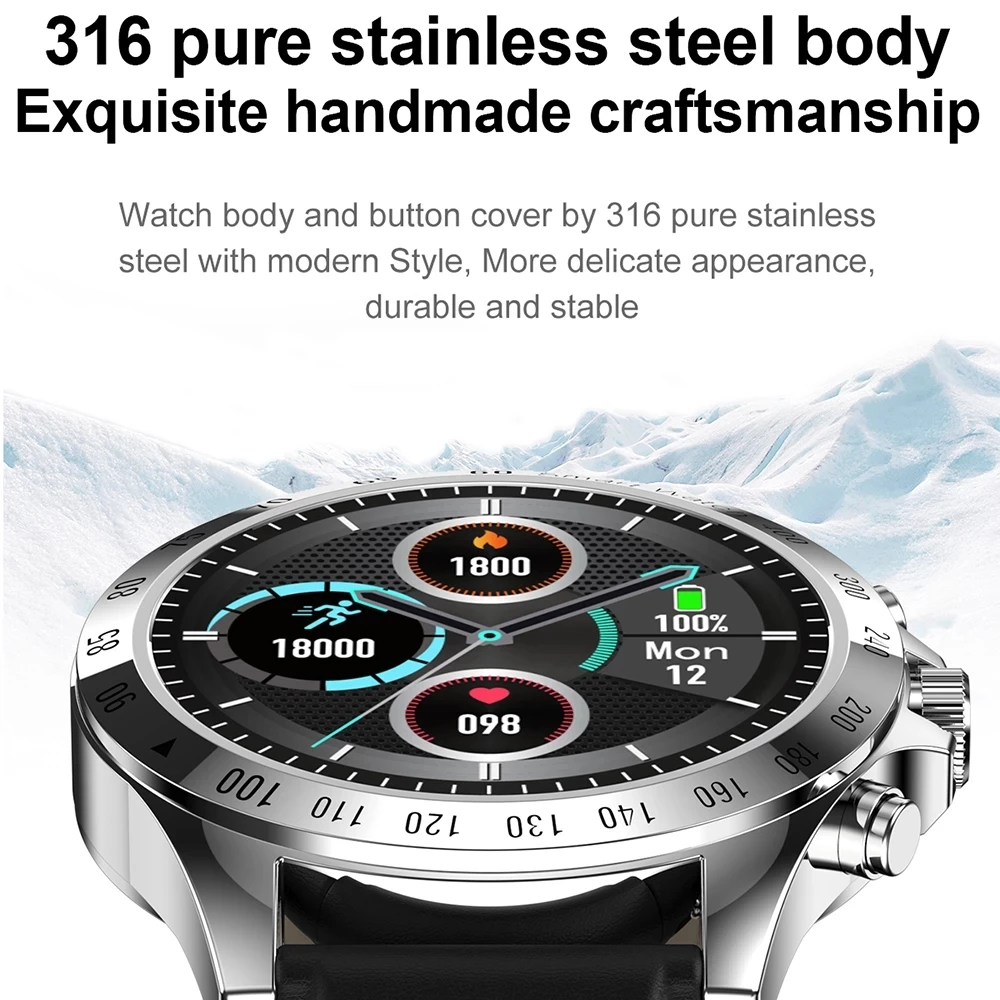 Men's Smart Watch IP68 Waterproof Heart Rate Monitor Full Touch Screen Sports Fitness Business Fashion Style Watches LW09
Men's Smart Watch IP68 Waterproof Heart Rate Monitor Full Touch Screen Sports Fitness Business Fashion Style Watches LW09