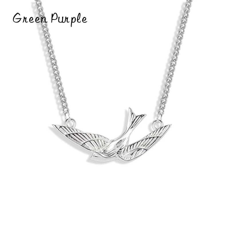 Fashion Simple Swallow Pendant Chokers Pure 925 Sterling Silver Flying Bird Necklace for Women Japanese Style Fine Party Jewelry
Fashion Simple Swallow Pendant Chokers Pure 925 Sterling Silver Flying Bird Necklace for Women Japanese Style Fine Party Jewelry