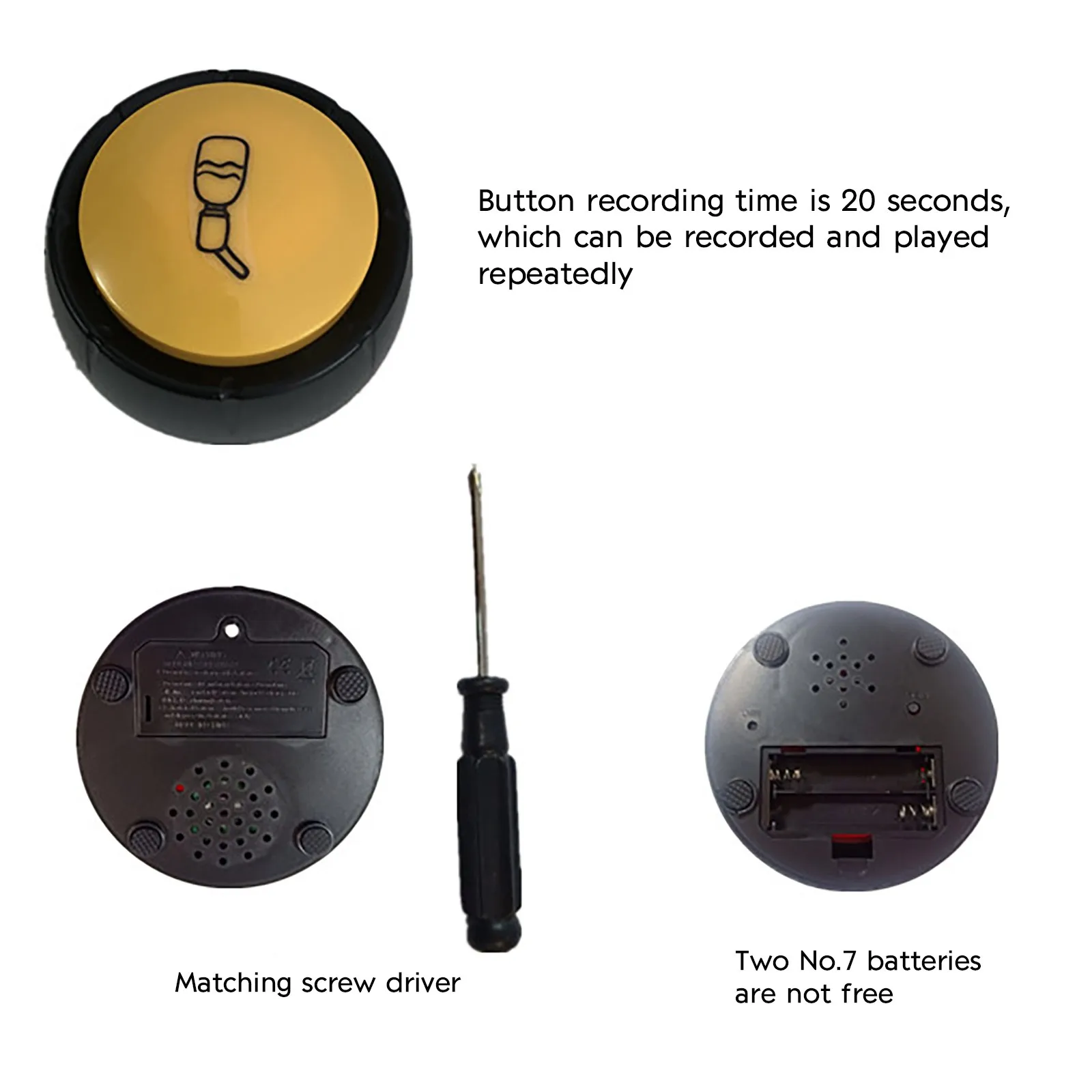 Pet Dog Answer Button Trainer Funny Pet Dogs Cats Competition Answer Barking Meowing Press Bell Puzzle Game Interactive Prop
Pet Dog Answer Button Trainer Funny Pet Dogs Cats Competition Answer Barking Meowing Press Bell Puzzle Game Interactive Prop
