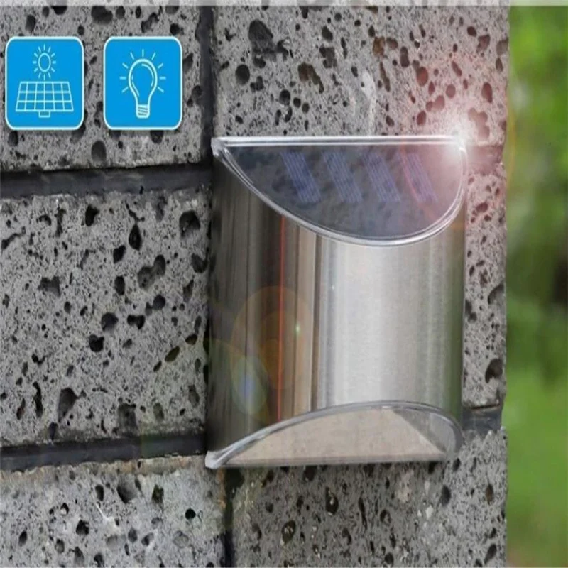 Solar Light Outdoor Led Solar Waterproof Sunlight Light Garden Decoration Outdoor Wall Lamp Stair Fence Lamp Garden Lights
Solar Light Outdoor Led Solar Waterproof Sunlight Light Garden Decoration Outdoor Wall Lamp Stair Fence Lamp Garden Lights