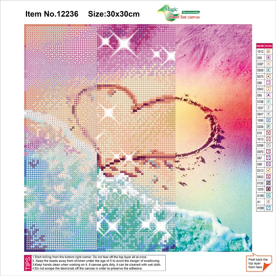 5D Diamond Painting Landscape Culorful Beach Heart Scenery Resin Full Round Diamond Embroidery Mosaic Cross Stitch Wall Decor
5D Diamond Painting Landscape Culorful Beach Heart Scenery Resin Full Round Diamond Embroidery Mosaic Cross Stitch Wall Decor