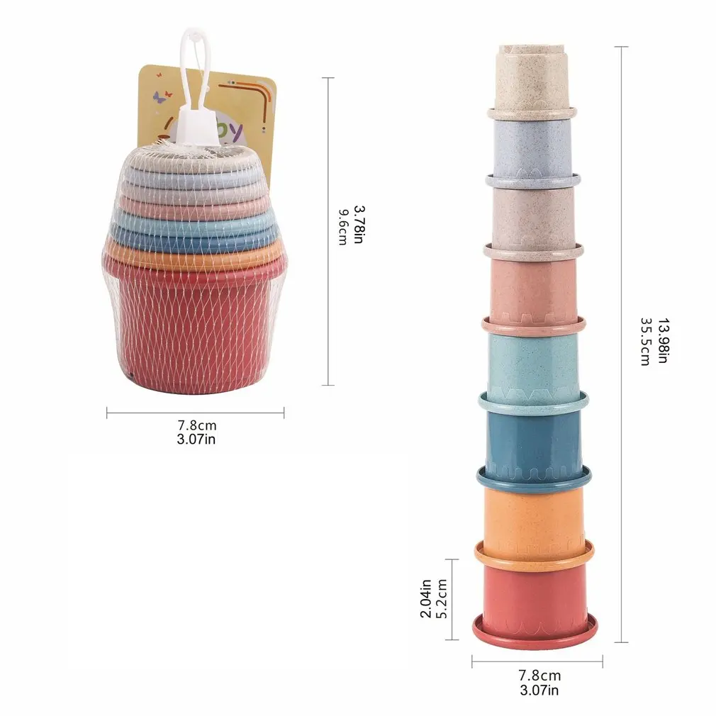 8pcs Layer By Layer Hourglass Folding Cup Toys Set With Water Hole Children Gift Children's Educational Interest Toys
8pcs Layer By Layer Hourglass Folding Cup Toys Set With Water Hole Children Gift Children's Educational Interest Toys