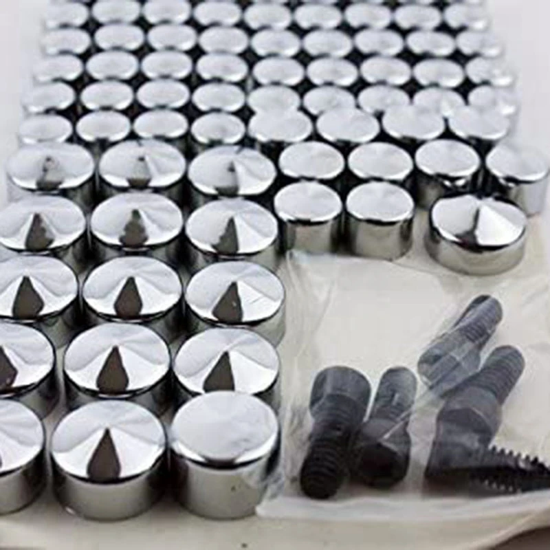 1 Set 75 PCS Motorcycle Screw Chrome Bolt Toppers Cover Caps Kit for Electra Glide Road King FLT-FLH 2007-2018
1 Set 75 PCS Motorcycle Screw Chrome Bolt Toppers Cover Caps Kit for Electra Glide Road King FLT-FLH 2007-2018