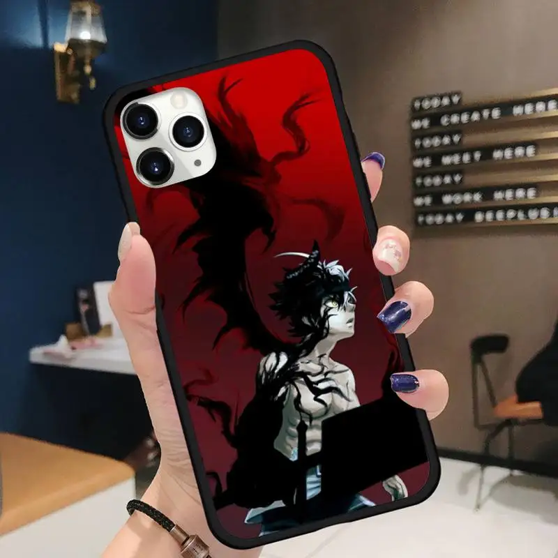 Black Clover cool horror anime Phone Case for iPhone 11 12 pro XS MAX 8 7 6 6S Plus X 5S SE 2020 XR Soft silicone
Black Clover cool horror anime Phone Case for iPhone 11 12 pro XS MAX 8 7 6 6S Plus X 5S SE 2020 XR Soft silicone