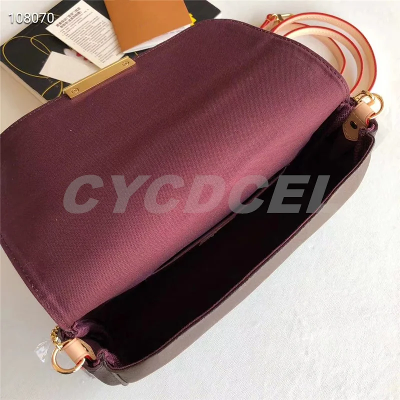 Top Quality Luxury Brand Classic Design Ladies Fashion Messenger Bag Discoloration Leather Shoulder Bags FAV0RlTE Clutch Wallet
Top Quality Luxury Brand Classic Design Ladies Fashion Messenger Bag Discoloration Leather Shoulder Bags FAV0RlTE Clutch Wallet