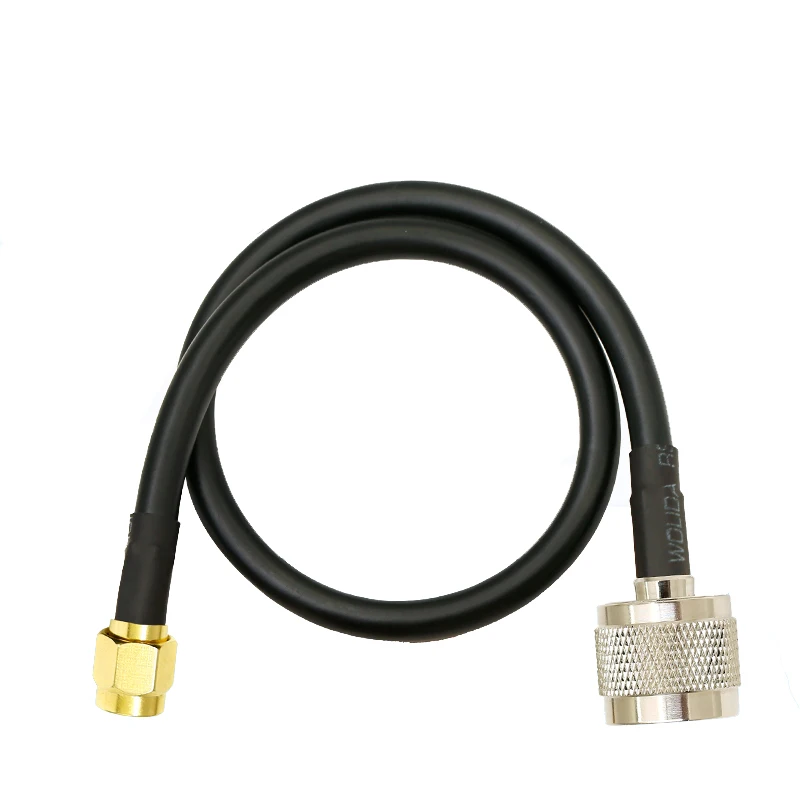 N Male to SMA male 50-3 Pure Copper RF Cable AP Jumper N Type Male to SMA Male Test Antenna Coaxial Connect SMA Plug to N Plug
N Male to SMA male 50-3 Pure Copper RF Cable AP Jumper N Type Male to SMA Male Test Antenna Coaxial Connect SMA Plug to N Plug