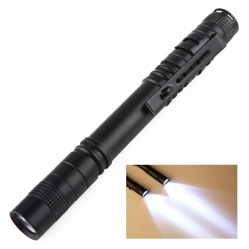 Small LED Flashlight Waterproof Pen Light Portable Light For Emergency, Camping, Outdoor Mini LED Flashlight
Small LED Flashlight Waterproof Pen Light Portable Light For Emergency, Camping, Outdoor Mini LED Flashlight