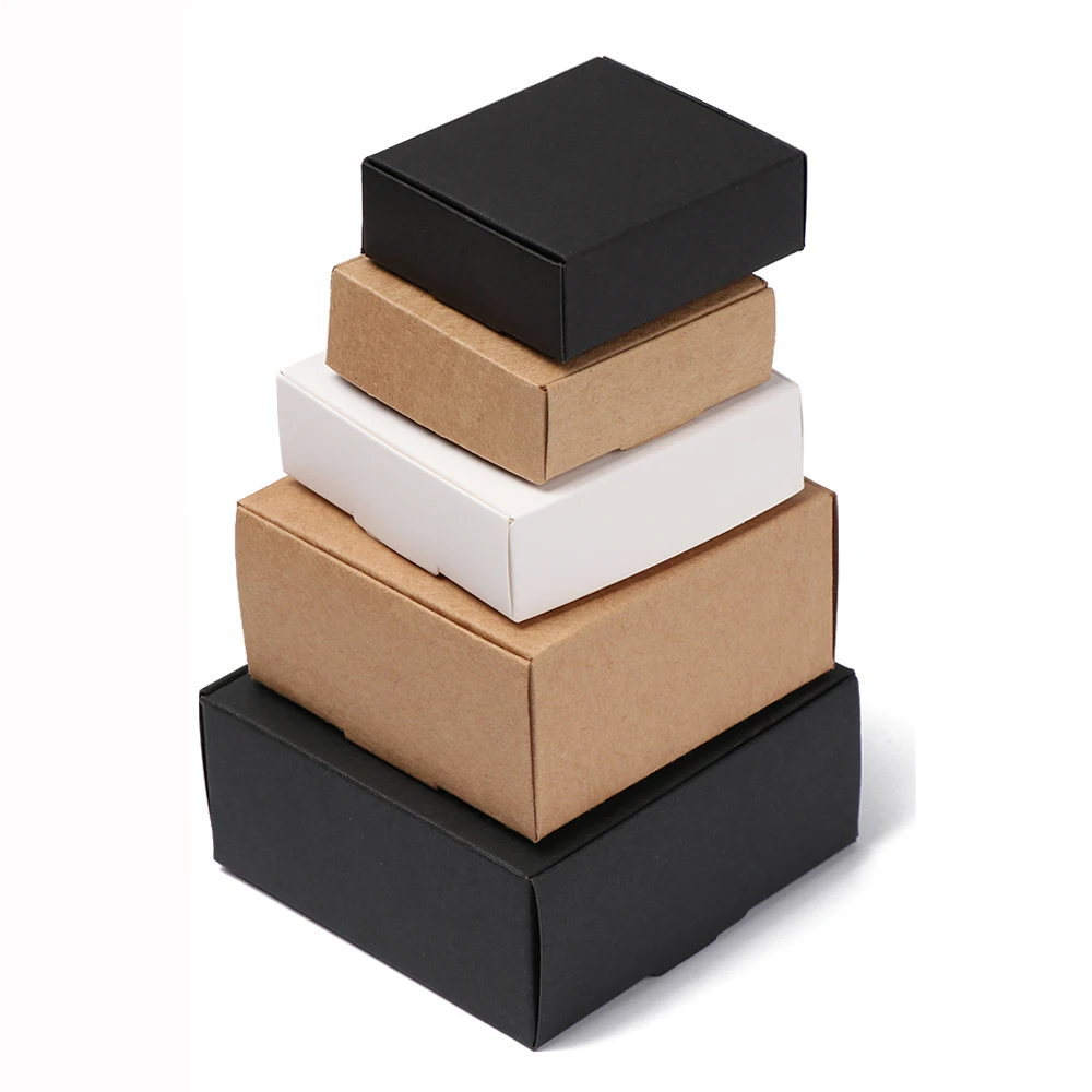 30Pcs/lot 9Sizes Small Kraft Paper Box Brown Cardboard Handmade Soap Box White Craft Paper Gift Box Black Packaging Jewelry Box
30Pcs/lot 9Sizes Small Kraft Paper Box Brown Cardboard Handmade Soap Box White Craft Paper Gift Box Black Packaging Jewelry Box