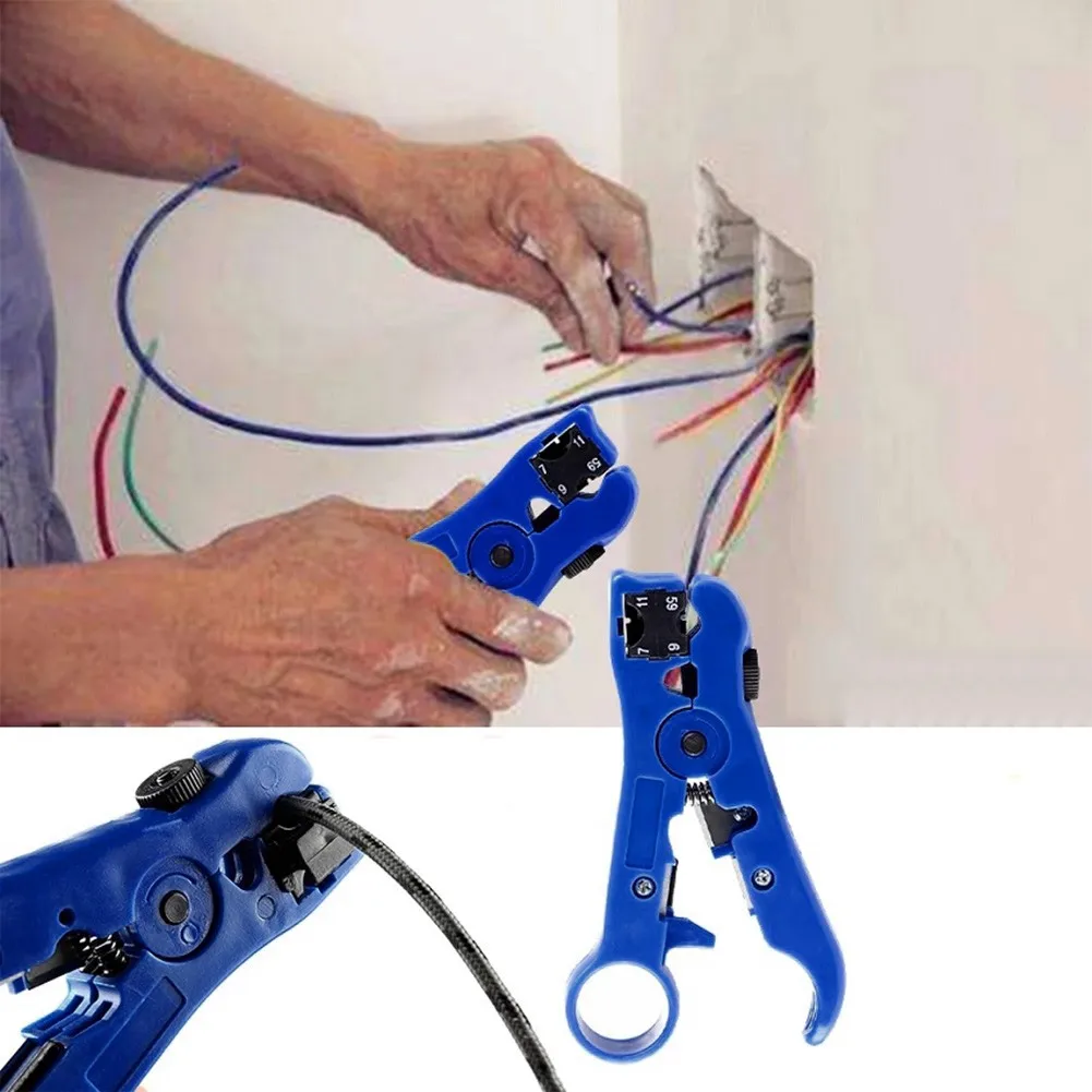 Stripping Tool Multi-functional Electric Stripping Pliers Tools Coaxial Cable Wire Pliers Cutter Striper For RG59 RG6 RG7 RG11
Stripping Tool Multi-functional Electric Stripping Pliers Tools Coaxial Cable Wire Pliers Cutter Striper For RG59 RG6 RG7 RG11