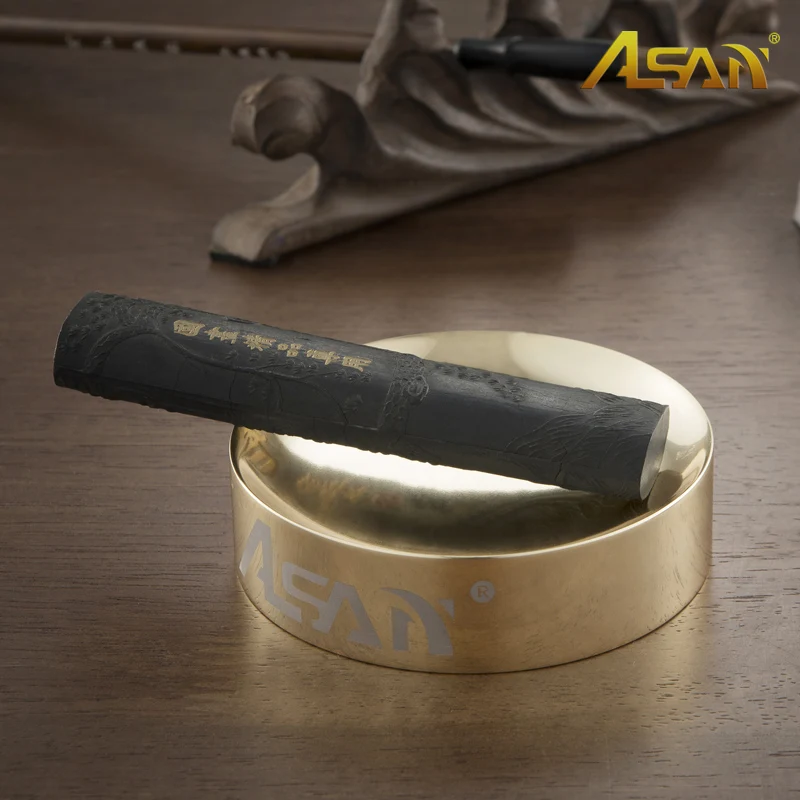 Asan Neo Chinese Style Pure Copper Brass Inkstone Inkslab Home Office Table Decor Gift Top Grade Contracted Style
Asan Neo Chinese Style Pure Copper Brass Inkstone Inkslab Home Office Table Decor Gift Top Grade Contracted Style