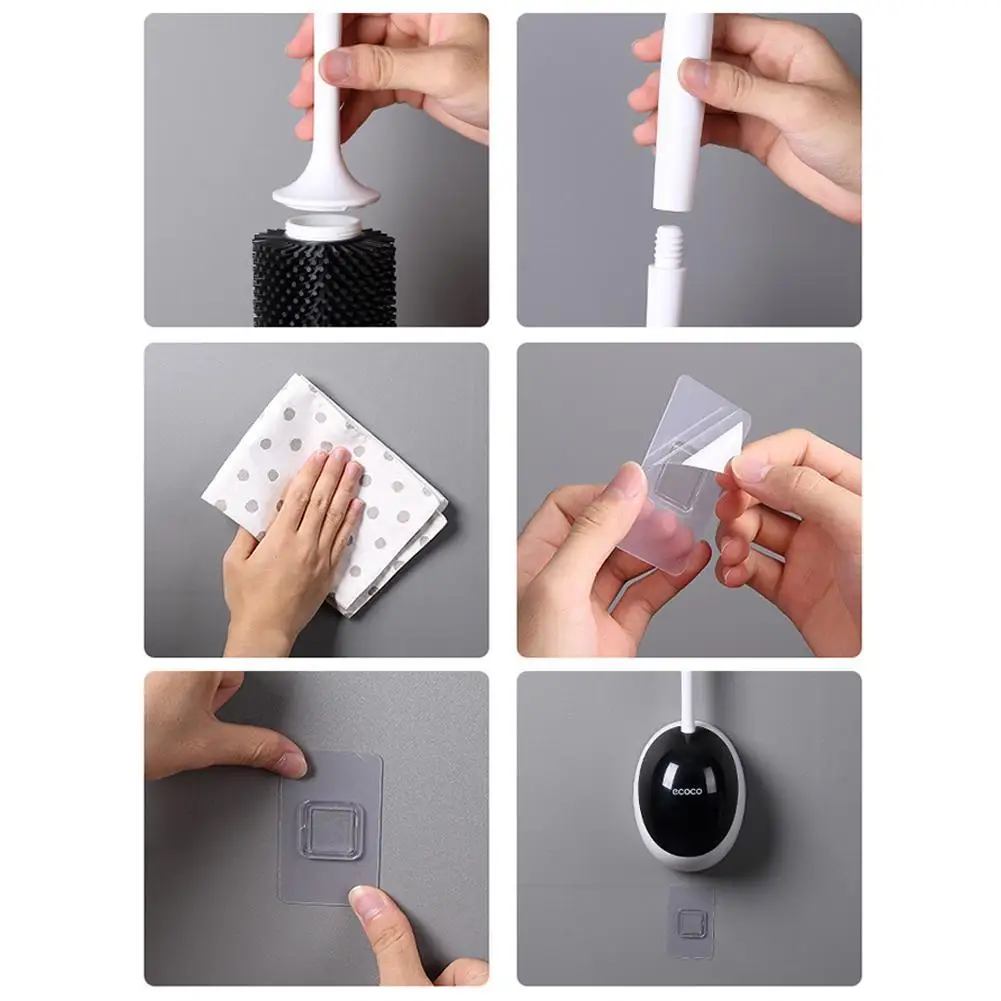 Toilet Brush Without Dead Corners Household Washing Wall-Mounted Toilet Toilet Toilet Silicone Set Cleaning Racks Brush P4J7
Toilet Brush Without Dead Corners Household Washing Wall-Mounted Toilet Toilet Toilet Silicone Set Cleaning Racks Brush P4J7