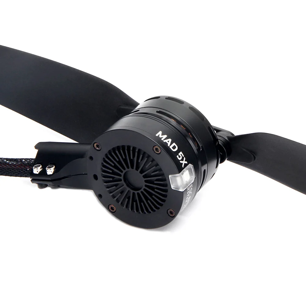 MAD 5X 5008 Ready to Use Tuned Drone Power System Drone Arm Set for 22mm Tube Industrial Applications Agricultural Drones
MAD 5X 5008 Ready to Use Tuned Drone Power System Drone Arm Set for 22mm Tube Industrial Applications Agricultural Drones