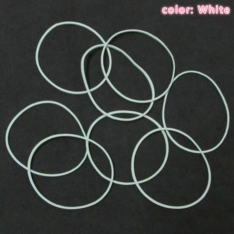 50pcs/bag White 50mm Rubber Band Rubber Elastic Bands Stationery Holder Packing Office Small Accessories 
50pcs/bag White 50mm Rubber Band Rubber Elastic Bands Stationery Holder Packing Office Small Accessories