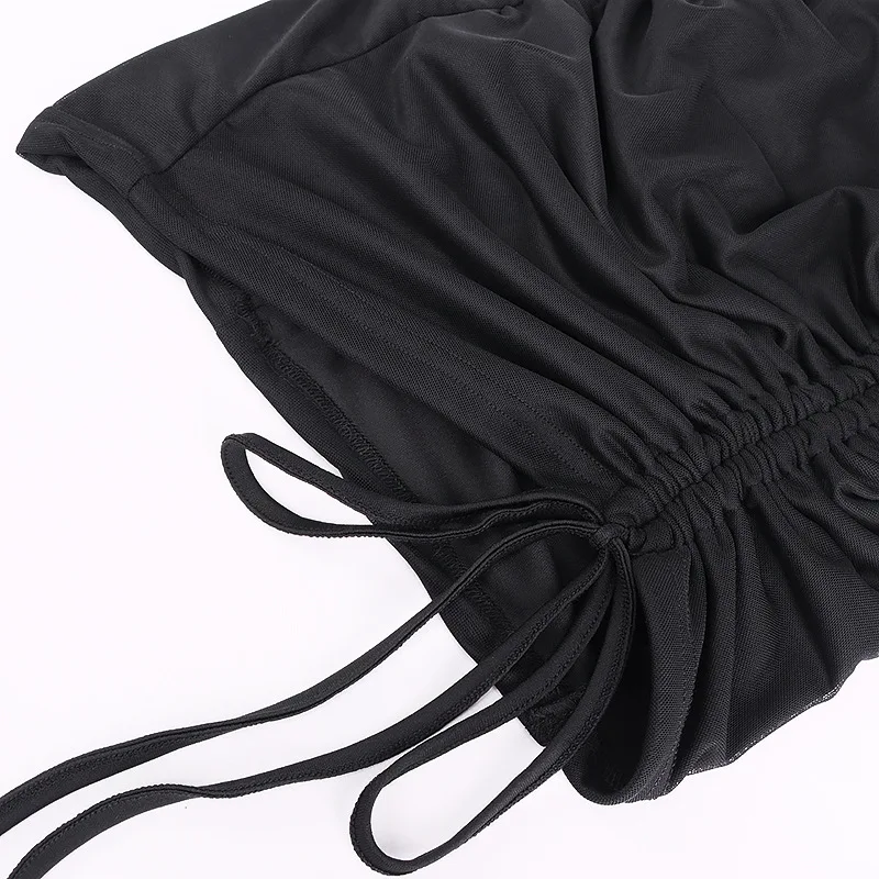 2021 New Spring Women's Sexy Dress Women Mesh Slanted Shoulder Strapless Perspective Pleated Skirt Dresses for Women Party
2021 New Spring Women's Sexy Dress Women Mesh Slanted Shoulder Strapless Perspective Pleated Skirt Dresses for Women Party