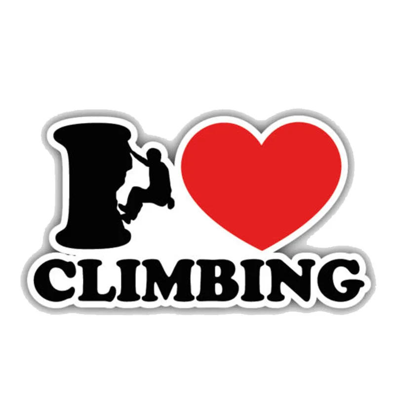 LLY-1548 Personality Text I Love Climbing Modeling Car Sticker PVC Cars Accessories Decoration High Quality Waterproof Decal
LLY-1548 Personality Text I Love Climbing Modeling Car Sticker PVC Cars Accessories Decoration High Quality Waterproof Decal