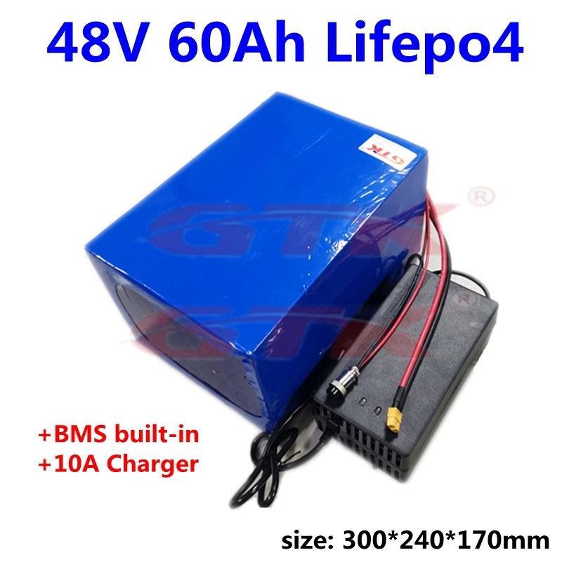 Golf Car Battery 48V 2000w 4000w LiFePO4 48V 60Ah not 12v 60ah 80ah Lithium Battery for Marine Camping Car E- Boat +10A charger
Golf Car Battery 48V 2000w 4000w LiFePO4 48V 60Ah not 12v 60ah 80ah Lithium Battery for Marine Camping Car E- Boat +10A charger
