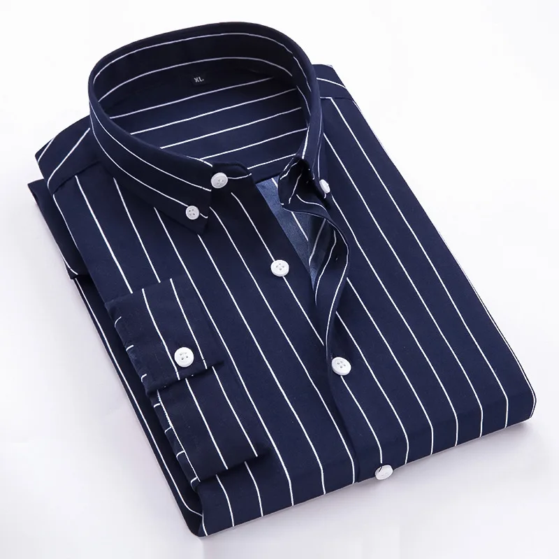 Summer Men's Striped Seven Sleeve Shirt Slim Fit Fashion Lapel Half Sleeve Shirt
Summer Men's Striped Seven Sleeve Shirt Slim Fit Fashion Lapel Half Sleeve Shirt