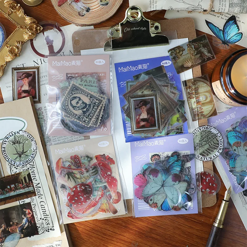 40 Pack Handwritten Past Stickers Pack Retro Hand Account Material Pack Phone Case Diy Stationery Sticker Diary Scrapbook
40 Pack Handwritten Past Stickers Pack Retro Hand Account Material Pack Phone Case Diy Stationery Sticker Diary Scrapbook