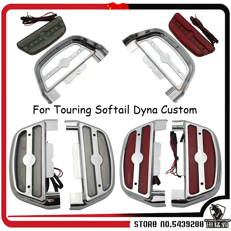 For Harley Touring Trike Softail Electra Alo LED Lighted Rear Passenger Footboard Cover Footrest Cover Fits 
For Harley Touring Trike Softail Electra Alo LED Lighted Rear Passenger Footboard Cover Footrest Cover Fits