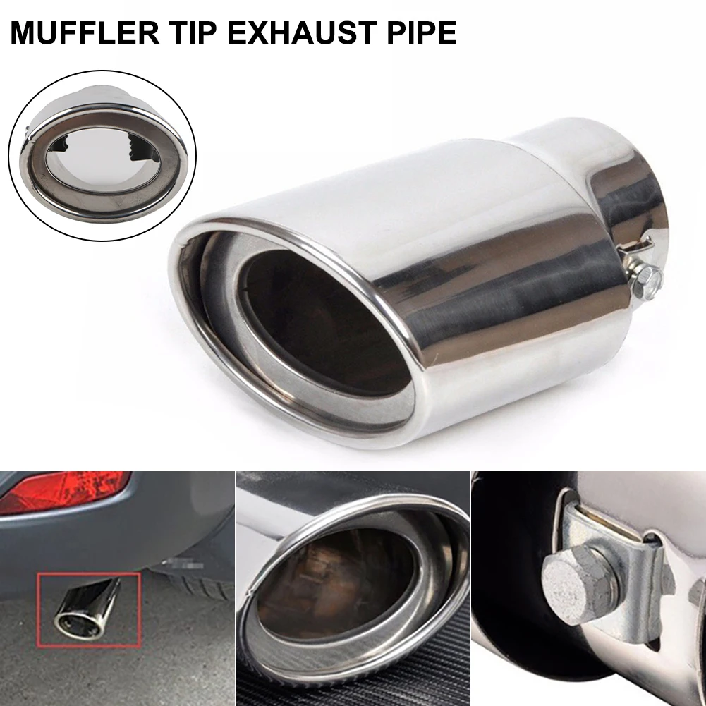New Universal Car Tail Pipe Muffler Straight Stainless Steel Tail Pipe Muffler Tail Pipe Auto Parts Decorative Accessories
New Universal Car Tail Pipe Muffler Straight Stainless Steel Tail Pipe Muffler Tail Pipe Auto Parts Decorative Accessories