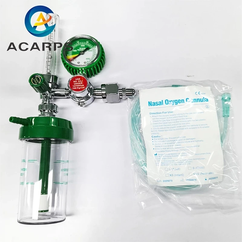 Медицинский кислородный регулятор давления Acarps CGA540
Медицинский кислородный регулятор давления Acarps CGA540