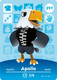 9pcs Eagles Animal Croxxing Villager New Horizons Game Cards Amelia Apollo Pierce Frank NFC Game Cards NS Switch WiiU
9pcs Eagles Animal Croxxing Villager New Horizons Game Cards Amelia Apollo Pierce Frank NFC Game Cards NS Switch WiiU