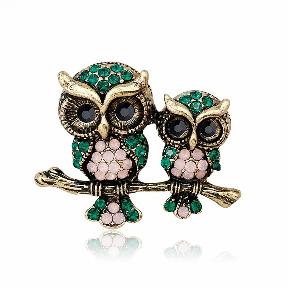 Korean New Simple Vintage Owl Brooch Pin for Women Men Fashion Cute Animal Corsage Shirt Suit Jewelry Accessories
Korean New Simple Vintage Owl Brooch Pin for Women Men Fashion Cute Animal Corsage Shirt Suit Jewelry Accessories