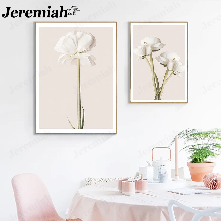 Simple Flower Canvas Poster Elegant White Lily Single Painting Wall Art Nordic Living Room Kitchen Home Decoration
Simple Flower Canvas Poster Elegant White Lily Single Painting Wall Art Nordic Living Room Kitchen Home Decoration