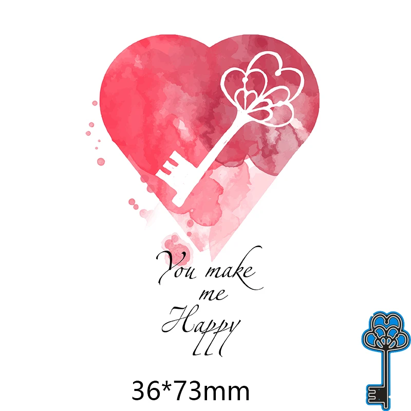 Металлические Вырубные штампы, творческий ключ для открыток, альбом для рукоделия, шаблон для альбома, штампы 36*73 мм
Металлические Вырубные штампы, творческий ключ для открыток, альбом для рукоделия, шаблон для альбома, штампы 36*73 мм