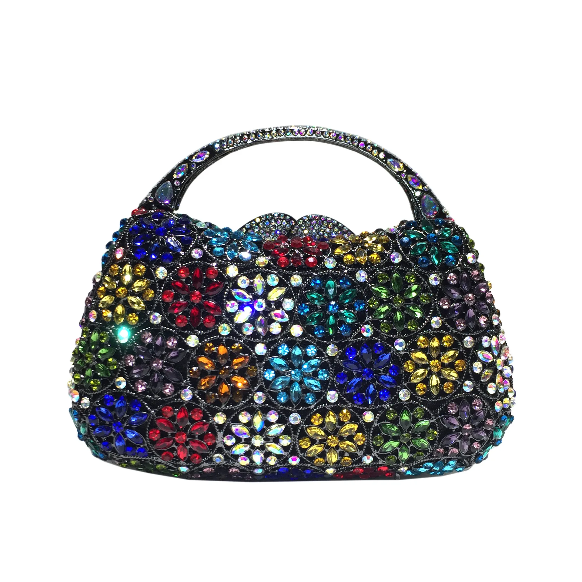 Bee In Fly Luxury Hand Inlaid Diamond Multicolour Crystal Clutch Rhinestone Bag Women Metal Purse Wedding Party Evening Bag
Bee In Fly Luxury Hand Inlaid Diamond Multicolour Crystal Clutch Rhinestone Bag Women Metal Purse Wedding Party Evening Bag