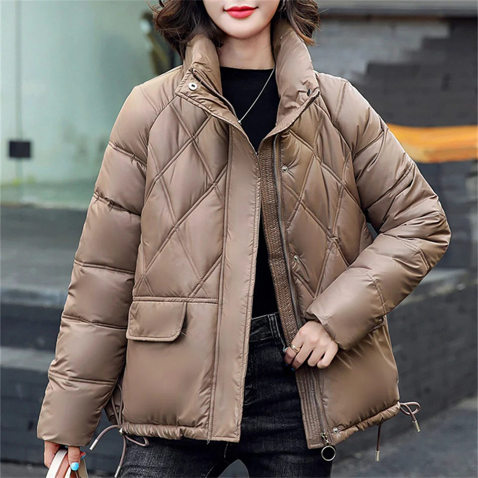 Winter Thick Cotton Padded Coats Women Loose Warm Outwear Jacket Female Casual Short Parkas Jackets Ladies
Winter Thick Cotton Padded Coats Women Loose Warm Outwear Jacket Female Casual Short Parkas Jackets Ladies