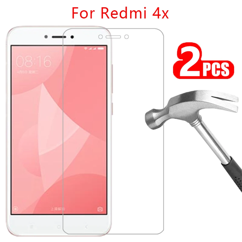 

protective glass on redmi 4x screen protector tempered glas for xiaomi ksiomi readmi 4 x x4 redmi4x safety film xiomi xaomi remi