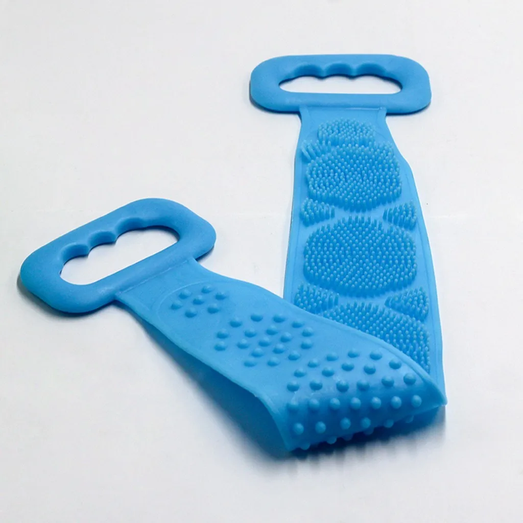 60/70cm Silicone bath brush silicone towel Back Shower Wash Body Belt Brush Bath Towel Exfoliating Body Brush sensitive skin
60/70cm Silicone bath brush silicone towel Back Shower Wash Body Belt Brush Bath Towel Exfoliating Body Brush sensitive skin