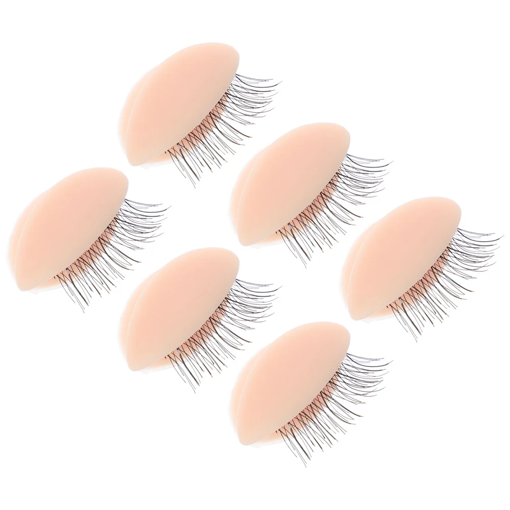 3 Pairs Makeup Practice Kit Replacement Eyelids for Advanced Lash Mannequin Head
3 Pairs Makeup Practice Kit Replacement Eyelids for Advanced Lash Mannequin Head