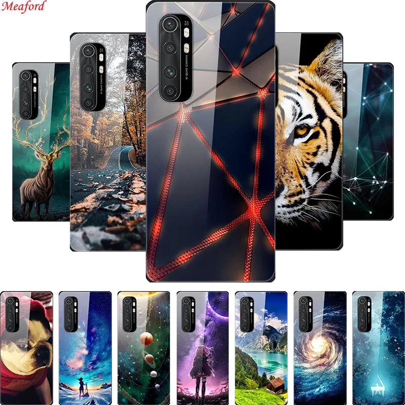 Glass Back Cover For Xiaomi Mi Note 10 lite Case Coque Tempered Glass Case Silicone Bumper Funda For Xiaomi Note 10 lite Case
Glass Back Cover For Xiaomi Mi Note 10 lite Case Coque Tempered Glass Case Silicone Bumper Funda For Xiaomi Note 10 lite Case