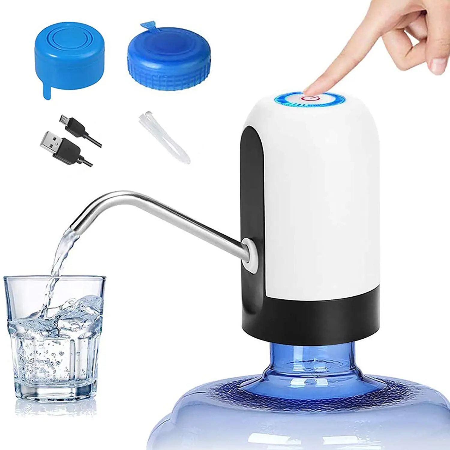New Intelligent Electric Water Bottle Pump Dispenser USB Charging Automatic Drinking Water Pump Portable Water Dispenser
New Intelligent Electric Water Bottle Pump Dispenser USB Charging Automatic Drinking Water Pump Portable Water Dispenser