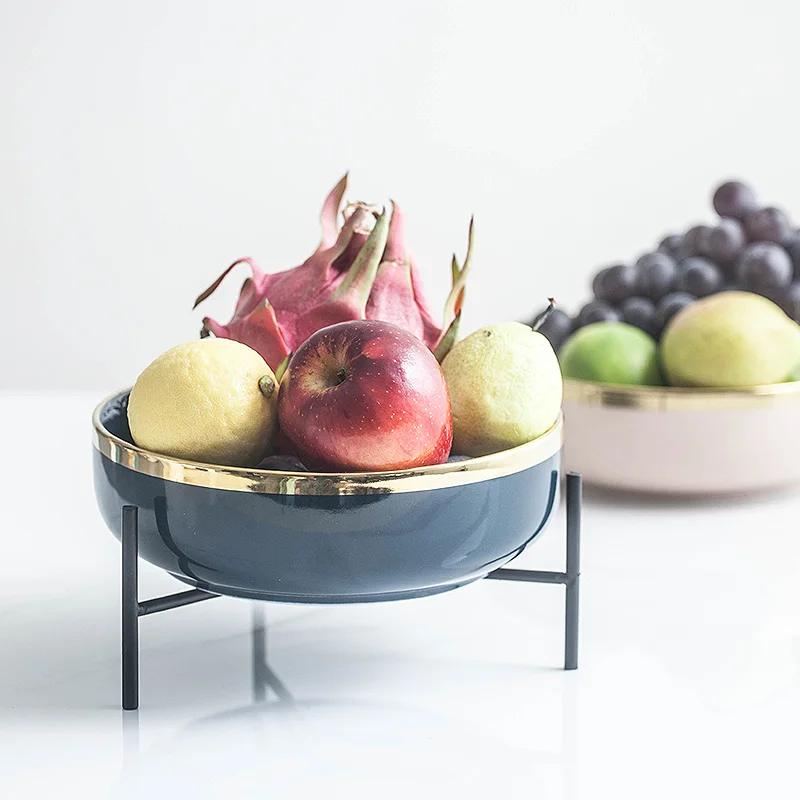 Ceramic Fruit Plate Salad Bowl Luxury Nordic Style Home Tableware European High-grade Fruit Pot
Ceramic Fruit Plate Salad Bowl Luxury Nordic Style Home Tableware European High-grade Fruit Pot